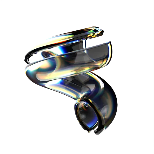 Cut glass form