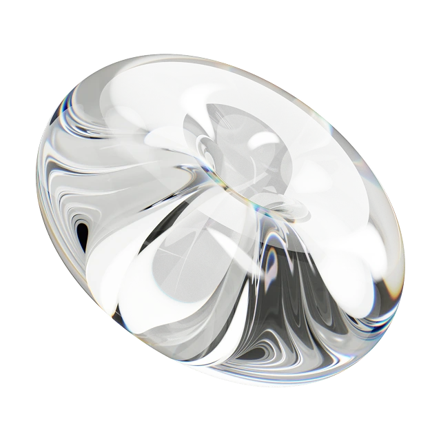 Reflective glass torus
